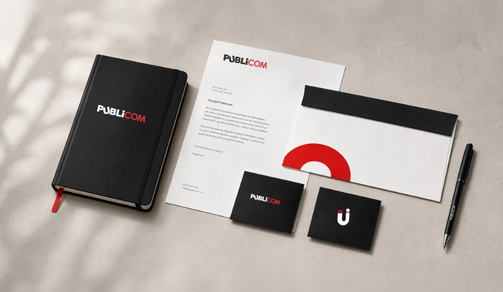Materiales de identidad Publicom